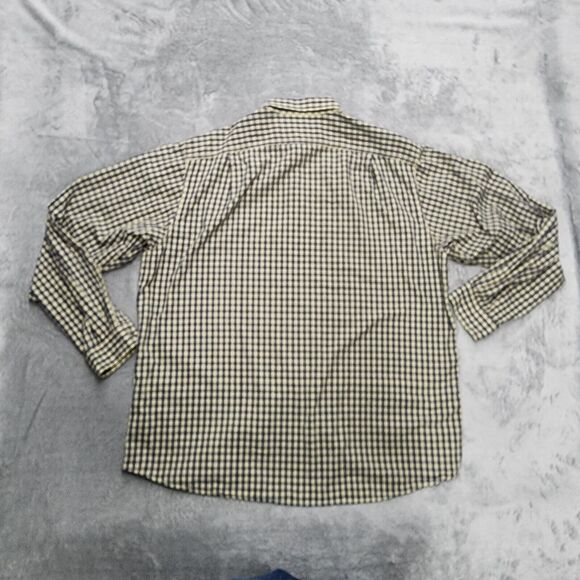 Polo Sports Sportsman Ralph Lauren Men's Yellow Blue Plaid Button Up Size XL - Picture 2 of 13